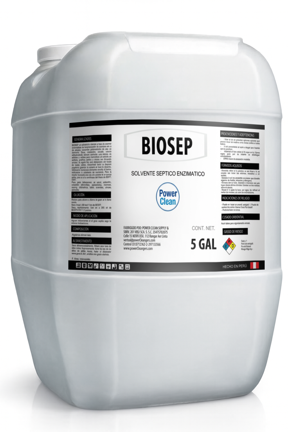 BIOSEP SOLVENTE SEPTICO ENZIMATICO