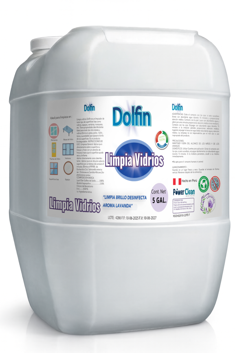 DOLFIN LIMPIAVIDRIOS