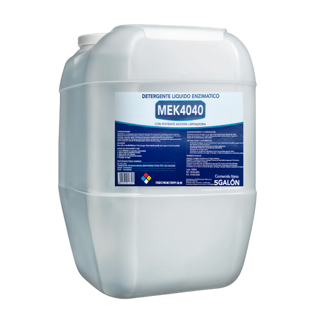 MEKZYME 4040 DETERGENTE DESENGRASANTE ENZIMATICO