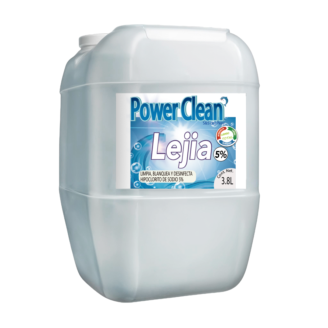 LEJIA POWER CLEAN -HIPOCLORITO DE SODIO 5%